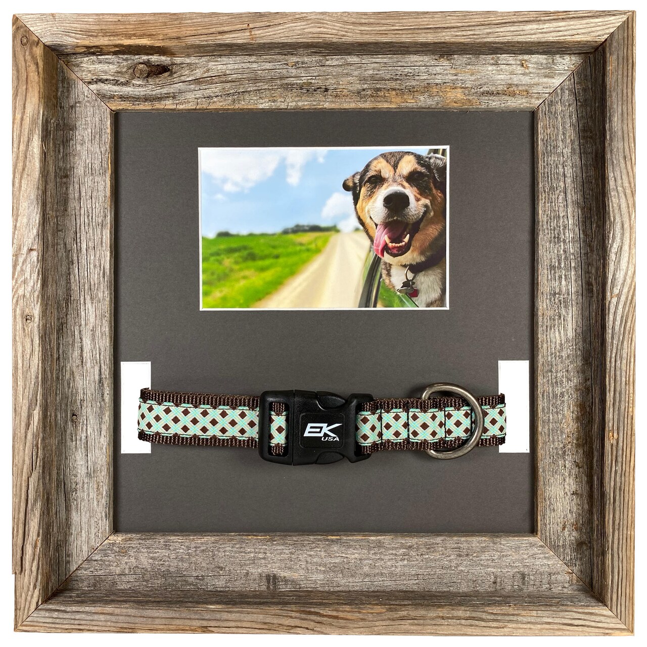 Rustic Farmhouse Pet Series Reclaimed Memorial Wood Picture Frame